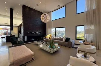 Casa com 4 dormitórios à venda, 700 m² por r$ 6.200.000,00 - loteamento portal da colina - jundiaí/sp