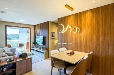 Apartamento com 2 dormitórios (1 suíte) à venda, 59 m² por r$ 649.000 - engordadouro - jundiaí/sp