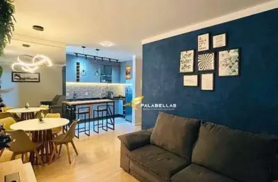 Apartamento com 3 dormitórios à venda, 77 m² por r$ 620.000,00 - bosque dos jacarandás - jundiaí/sp