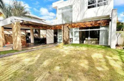 Casa com 5 dormitórios à venda sendo 02 suítes e uma suíte adicional no térreo para cui, 396 m² por r$ 2.700.000 - portal do paraíso ii - jundiaí/sp