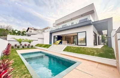 Casa com 4 dormitórios à venda, 350 m² por r$ 3.190.000,00 - loteamento portal do paraiso - jundiaí/sp