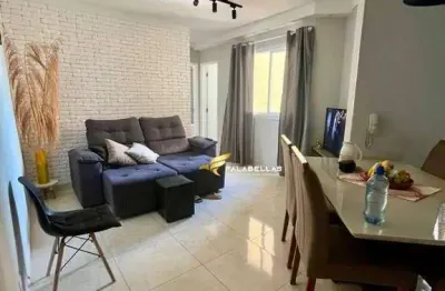 Apartamento com 2 dormitórios à venda, 48 m² por r$ 330.000,00 - nova cidade jardim - jundiaí/sp