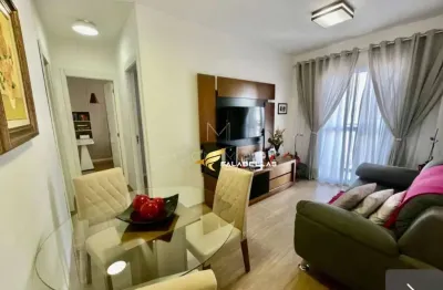 Apartamento com 2 dormitórios à venda, 52 m² por r$ 302.000,00 - morada das vinhas - jundiaí/sp
