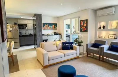 Apartamento com 2 dormitórios à venda, 79 m² por r$ 820.000,00 - jardim guanabara - jundiaí/sp