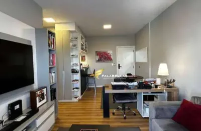 Flat com 1 quarto à venda, 54 m² por R$ 490.000 - Anhangabaú - Jundiaí/SP