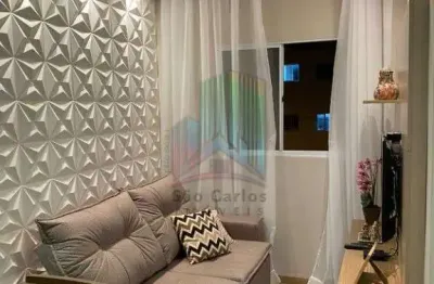 Apartamento com 2 quartos à venda na Avenida Gregório Aversa, 371, Recreio São Judas Tadeu, São Carlos, 44 m2 por R$ 245.000