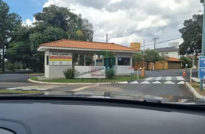 Terreno em condomínio fechado à venda na rua joaquim de meira botelho, 320, residencial samambaia, são carlos por r$ 192.000