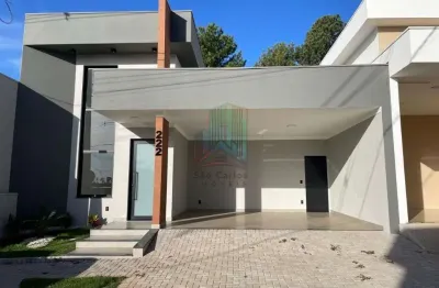 Casa em condomínio fechado com 3 quartos à venda na avenida pedro muszkat, 911, residencial samambaia, são carlos, 160 m2 por r$ 1.100.000
