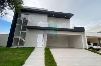 Casa de luxo com 3 suites no condominio residencial damha i sao carlos