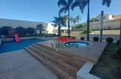 Apartamento com 1 dormitório para alugar, 55 m² por r$ 4.275,00/mês - sky towers home - indaiatuba/sp