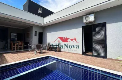 Casa com 3 dormitórios à venda, 210 m² por r$ 2.128.000,00 - condomínio maria dulce - indaiatuba/sp