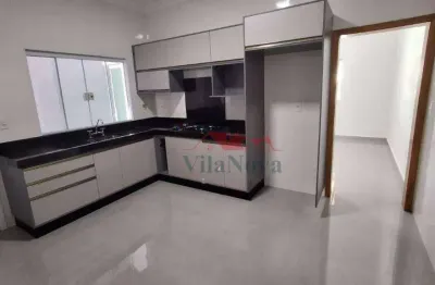 Ótima casa nova com 3 qts sendo 1 suíte, churrasqueira e 2 vagas cobertas no bairro pau preto em indaiatuba sp!