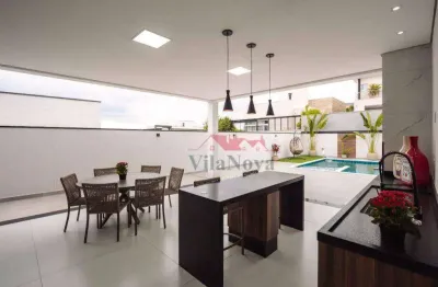 Casa com 3 suítes à venda, 328 m² - condomínio helvetia park ii - indaiatuba/sp