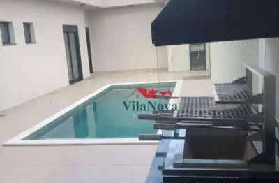 Excelente casa de 3 suítes, área gourmet, piscina e 4 vagas no condomínio piemonte em indaiatuba sp!