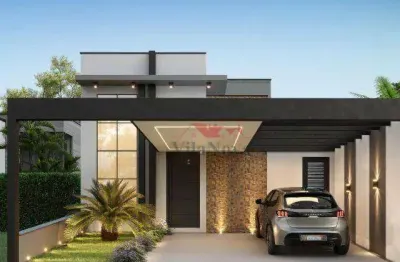 Casa com 3 dormitórios à venda, 105 m² por r$ 968.000,00 - jardim montreal residence - indaiatuba/sp