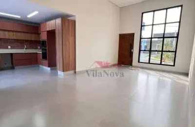 Casa térrea à venda com 3 suítes, escritório, área gourmet, piscina e 4 vagas sendo 2 cobertas no cond. gran reserve  indaiatuba  sp!