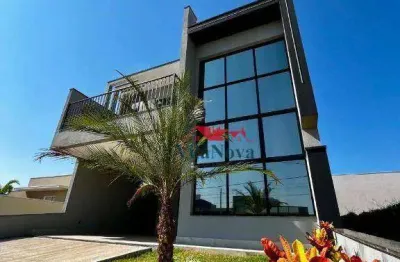 Excelente casa de 4 suítes, 1 suíte com closet, área gourmet, piscina e 4 vagas - condomínio mantova - indaiatuba sp!