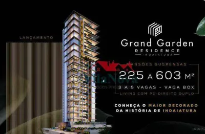 Mansões suspensas com 4 dormitórios à venda, 190 m² por r$ 2.930.399 - grand garden - indaiatuba/sp