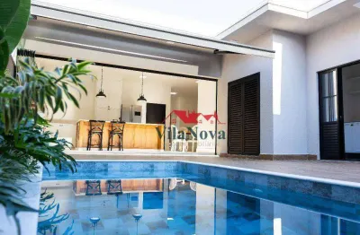 Casa com 3 dormitórios à venda, 190 m² por r$ 2.390.000,00 - jardim residencial dona maria cândida - indaiatuba/sp