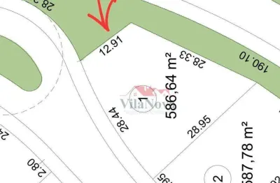 Excelente terreno de 586m² à venda em um dos mais badalados condomínios de indaiatuba o parque villa dos pinheiros - indaiatuba - sp!