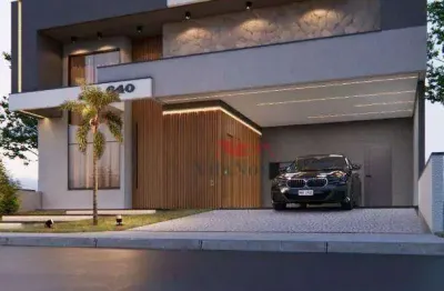 Casa com 3 suítes à venda, 193 m² por r$ 1.950.000 - london park - indaiatuba/sp