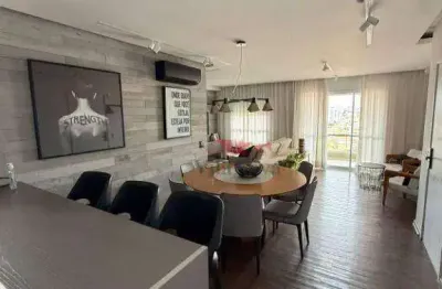 Excelente apartamento à venda com 3 qts sendo 1 suíte, varanda, planejados e moveis, 2 vagas - cond. Winds em indaiatuba sp!