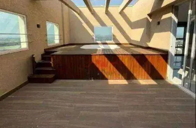 Cobertura com 3 suítes à venda, 287 m² por r$ 2.950.000 - edifício majestic - indaiatuba/sp