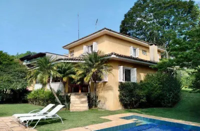 Casa com 4 dormitórios à venda, 418 m² por r$ 4.500.000,00 - granja viana - cotia/sp