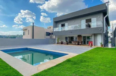 Casa com 5 dormitórios, 418 m² - venda por R$ 2.990.000,00 ou aluguel por R$ 20.000,00/mês - Reserva Santa Maria - Jandira/SP