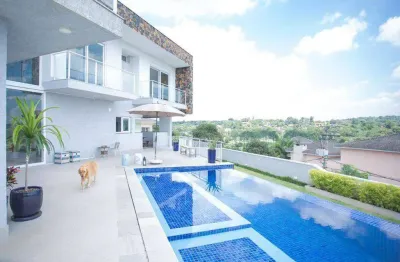 Casa com 4 dormitórios à venda, 632 m² por r$ 4.700.000,00 - granja viana - cotia/sp