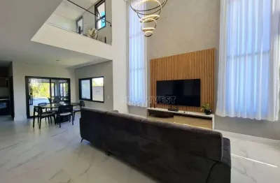 Casa mobiliada com 4 dormitórios à venda, 410 m² por r$ 3.900.000 - reserva santa maria - jandira/sp