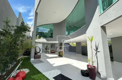 Casa com moderna com 3 suítes à venda, 266 m² por r$ 1.590.000 - reserva dos pires - cotia/sp