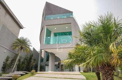 Casa com moderna com 3 suítes à venda, 266 m² por r$ 1.590.000 - reserva dos pires - cotia/sp