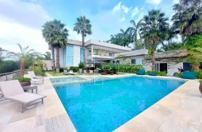 Casa com 5 suítes à venda, 1300 m² por r$ 22.000.000 - granja viana - cotia/sp