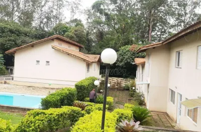 Casa com 2 dormitórios, 69 m² - venda por r$ 400.000,00 ou aluguel por r$ 2.300,00/mês - chácara nossa senhora de fátima - cotia/sp