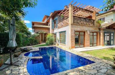 Casa com 4 dormitórios à venda, 600 m² por r$ 3.500.000,00 - vintage - cotia/sp