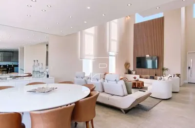 Casa mobiliada com 4 suítes à venda, 320 m² por r$ 2.500.000 - reserva vale verde - cotia/sp