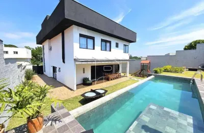 Casa com 4 dormitórios à venda, 405 m² por r$ 3.500.000,00 - vintage - cotia/sp