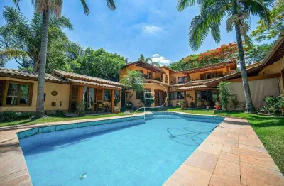 Casa com 4 dormitórios à venda, 470 m² por r$ 3.990.000,00 - são fernando golf club - cotia/sp