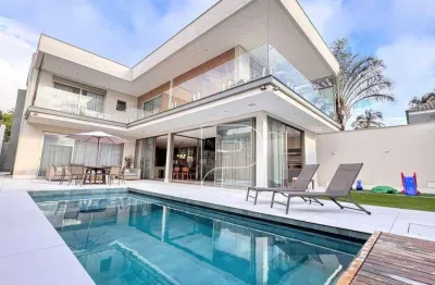 Casa inteligente, totalmente automatizada e mobiliada à venda, 545 m² por r$ 7.900.000 - parque dos príncipes - são paulo/sp