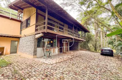 Casa com 4 dormitórios, 450 m² - venda por r$ 1.790.000,00 ou aluguel por r$ 7.200,00/mês - chácaras dos lagos - cotia/sp