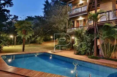 Casa à venda, 628 m² por r$ 3.800.000,00 - aldeia da serra - barueri/sp