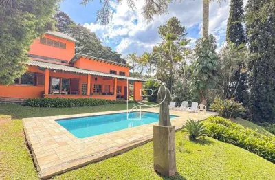 Casa com 4 dormitórios, 633 m² - venda por r$ 3.250.000,00 ou aluguel por r$ 13.480,00/mês - granja viana ii - cotia/sp