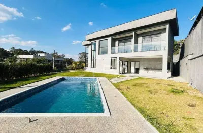 Casa com 5 dormitórios à venda, 475 m² por r$ 3.800.000,00 - reserva santa maria - jandira/sp