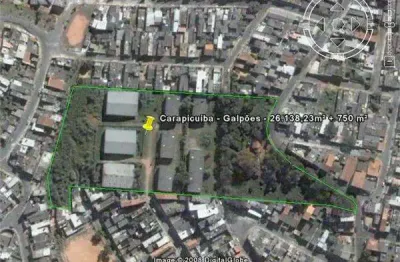 Área à venda, 23707 m² por r$ 18.400.000,00 - vila silviânia - carapicuíba/sp