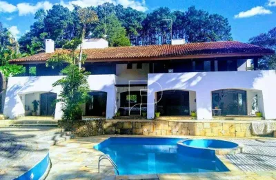 Casa com 5 dormitórios à venda, 1100 m² por r$ 2.200.000,00 - miolo da granja - cotia/sp