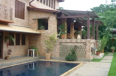 Casa com 5 dormitórios à venda, 650 m² por r$ 3.200.000,00 - granja viana - cotia/sp