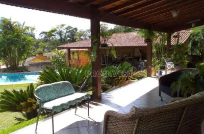 Casa com 3 dormitórios à venda, 611 m² por r$ 2.200.000,00 - chácara represinha - cotia/sp
