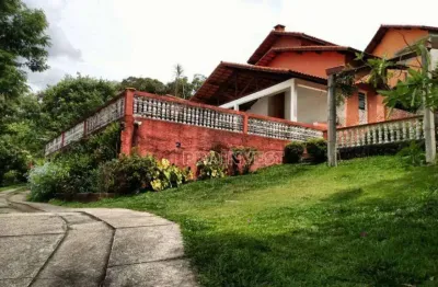 Chácara com 6 dormitórios à venda, 2524 m² por r$ 1.600.000,00 - bairro do cambará - são roque/sp