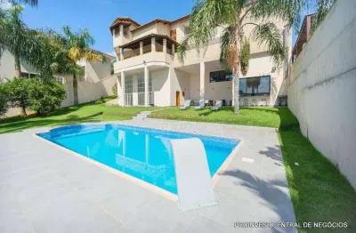 Casa com 4 dormitórios à venda, 697 m² por r$ 3.400.000,00 - granja viana - cotia/sp